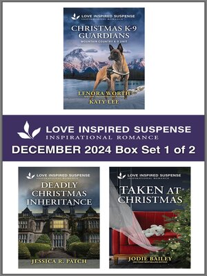 Love Inspired Suspense December 2024--Box Set 1 of 2 - ebook